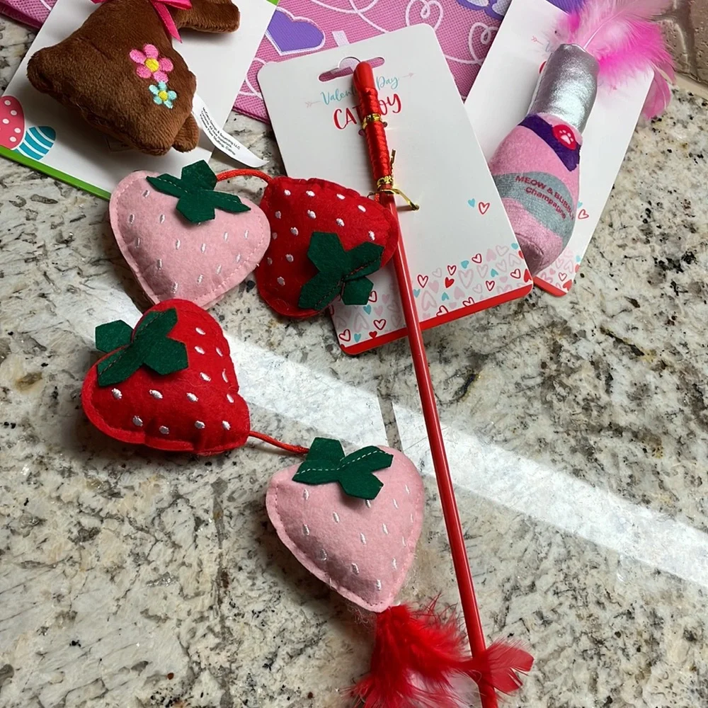 Valentine & Easter Cat toys
